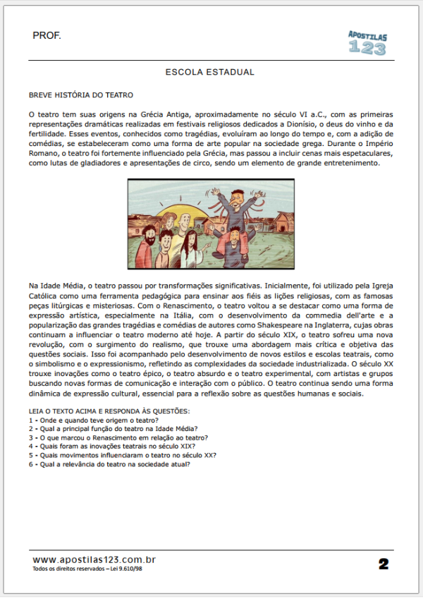 Teatro: História e elementos básicos - Image 2